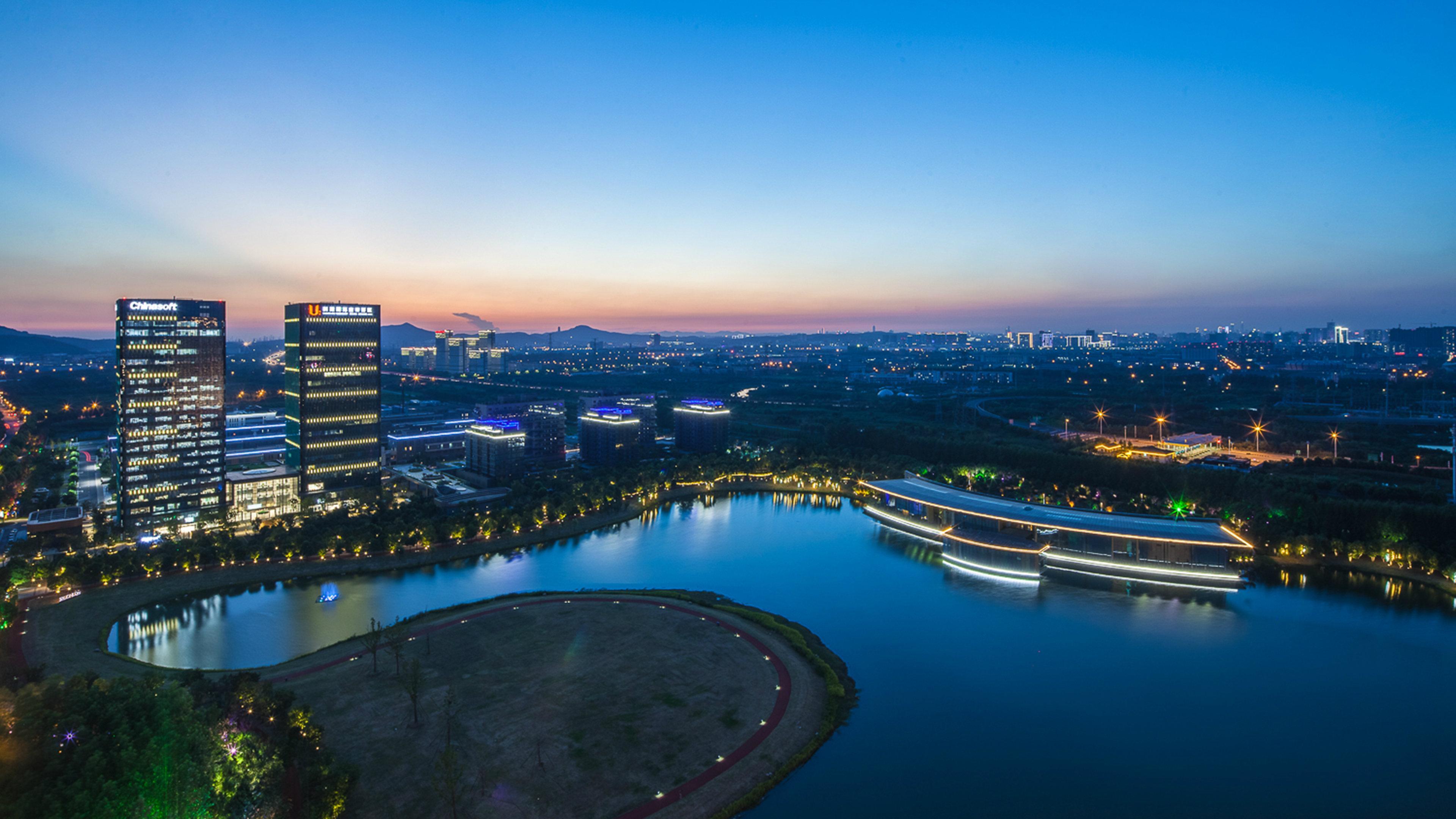 Holiday Inn Nanjing Qinhuai South Suites By Ihg Nanquim Exterior foto